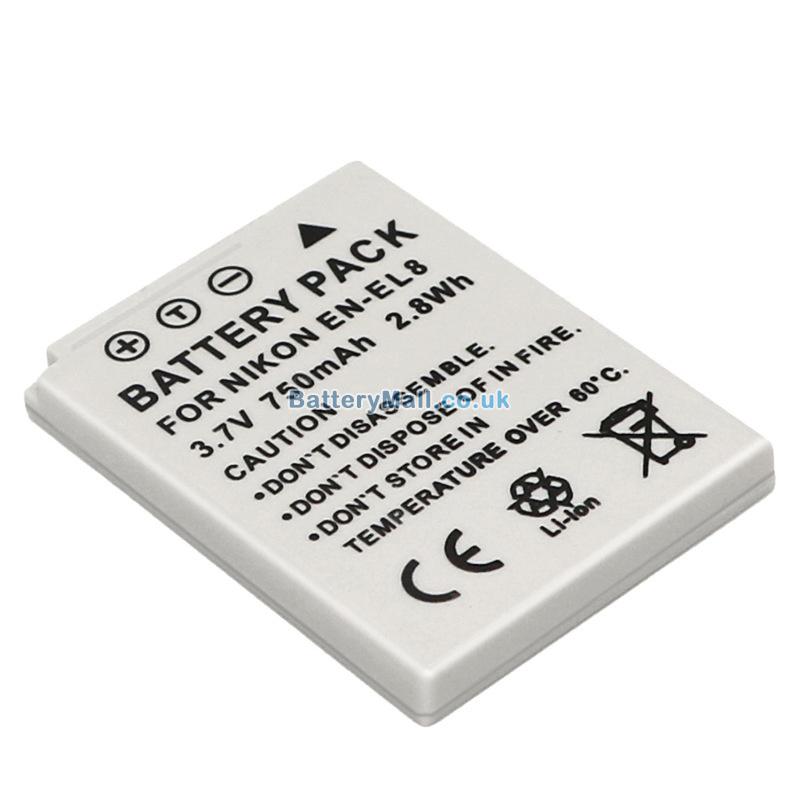 battery for Nikon Coolpix S1