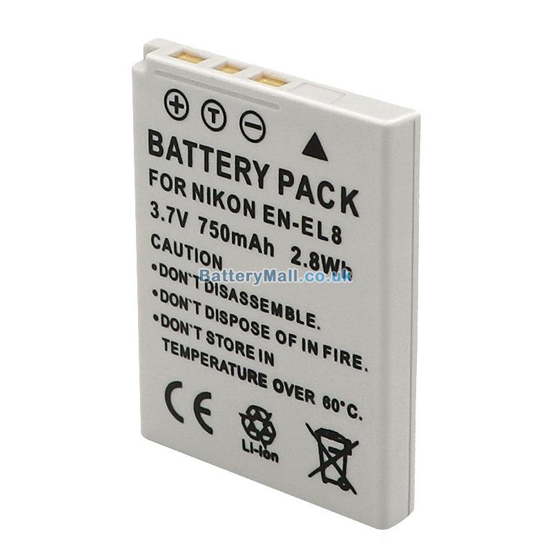 battery for Nikon Coolpix S1