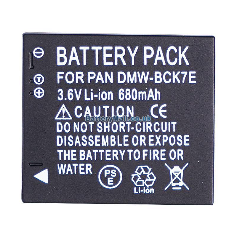 battery for Panasonic Lumix DMC-FH2K