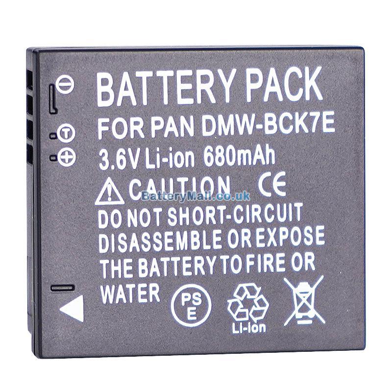 battery for Panasonic Lumix DMC-FH2K