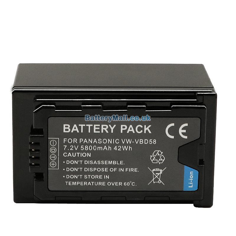 battery for Panasonic HC-MDH2M