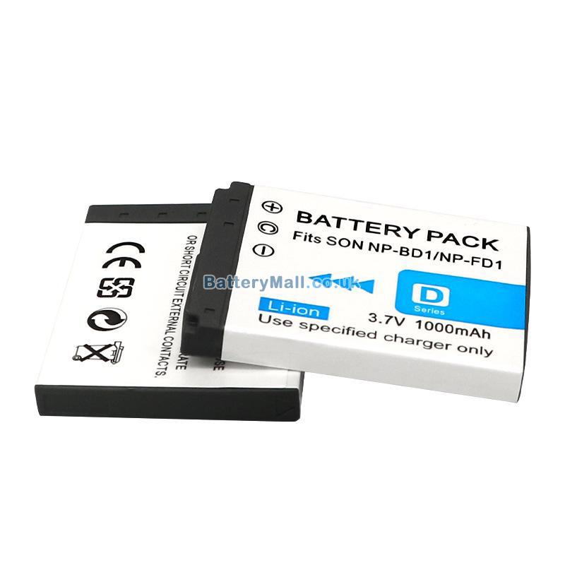 battery for Sony NP-FD1