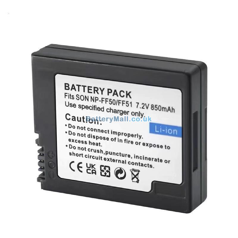 battery for Sony NP-FF70