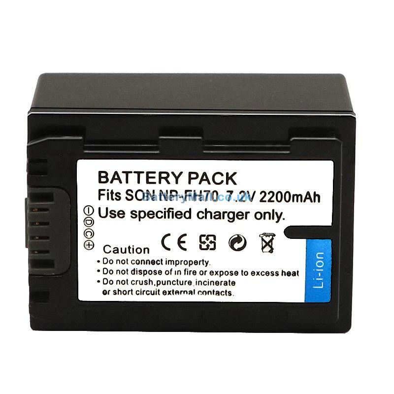 battery for Sony NP-FH70