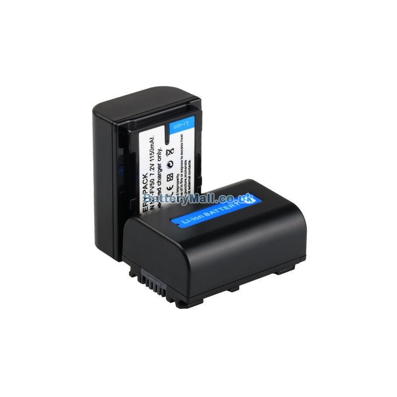 battery for Sony np-fv50