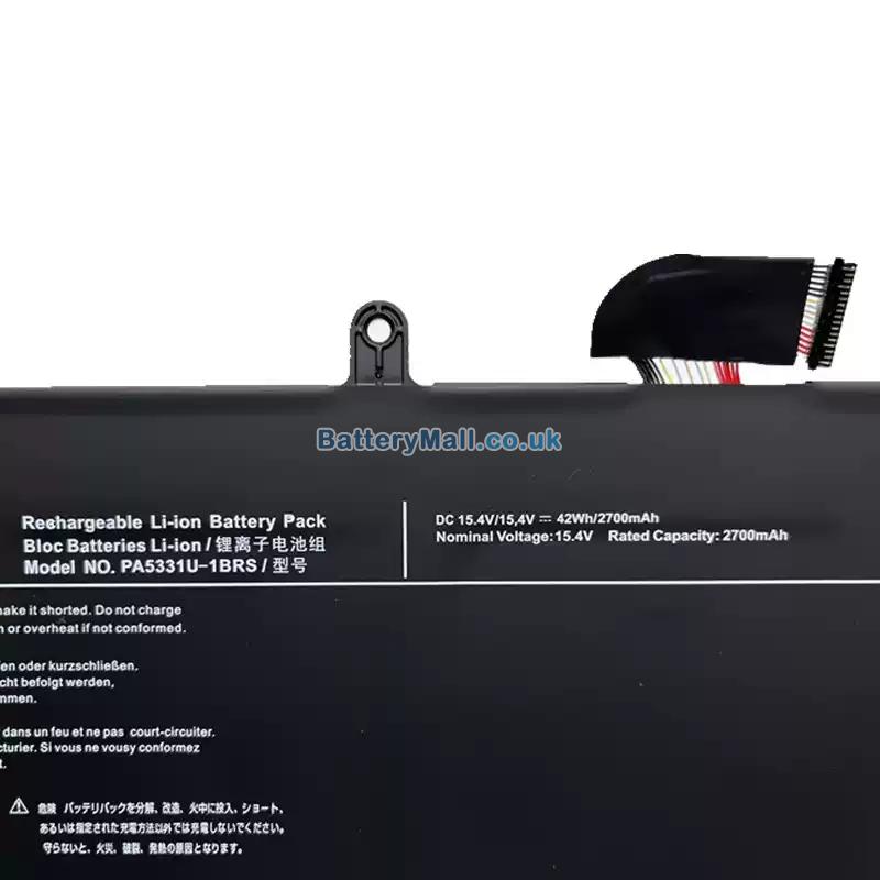 battery for Toshiba Dynabook Portege A30-E-1J5