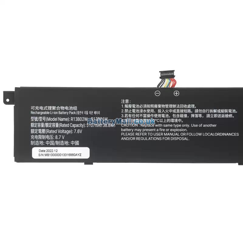 battery for XiaoMi Mi Air 13.3